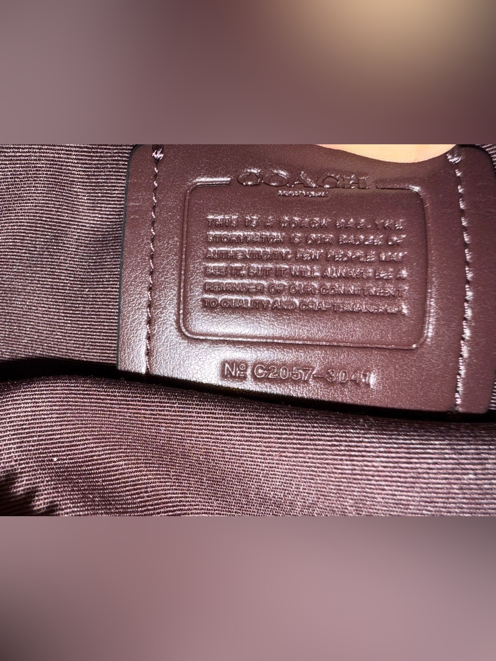 Coach Jes Crossbody Bag Colorblock Rose NWOT - Picture 7 of 7